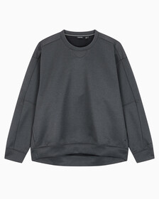 Buy 남성 릴렉스핏 스웻셔츠 in color BLACK