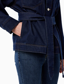 Buy 여성 신치드 데님 자켓 린스 in color Rinse