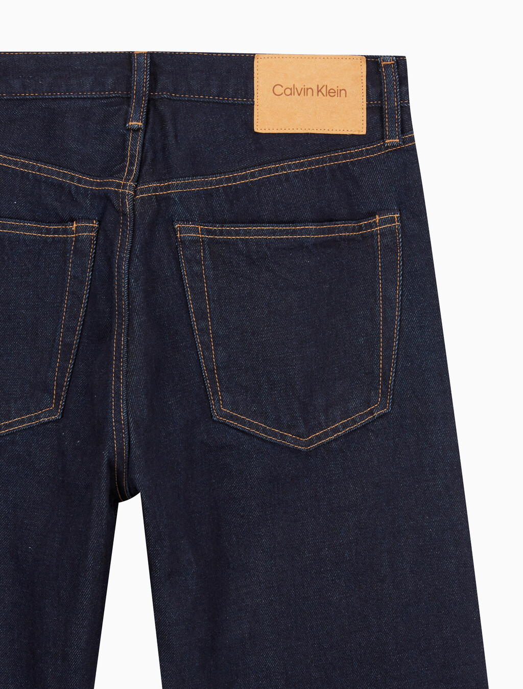 Buy 남성 스트레이트핏 린스 데님 in color CK RAW SELVEDGE