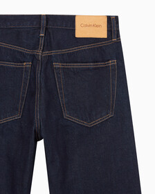 Buy 남성 스트레이트핏 린스 데님 in color CK RAW SELVEDGE
