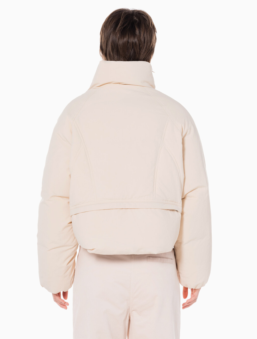 Buy 여성 패커블 울트라 라이트 다운 in color PINK BEIGE