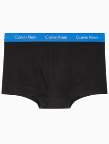 Buy 남성 코튼 스트레치 로우 라이즈 드로즈 5PK in color BLACK