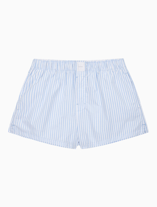 여성 코튼 포플린 웨이스트밴드 쇼츠