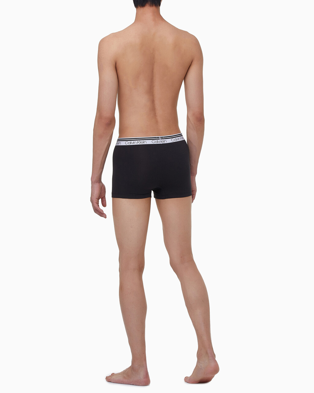 Buy 남성 코튼 스트레치 버라이어트 3PK 트렁크 in color BLACK