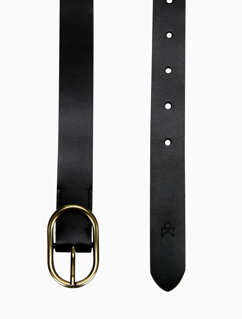 Buy 여성 CKJ 캐주얼 핀버클 벨트 25mm in color BLACK