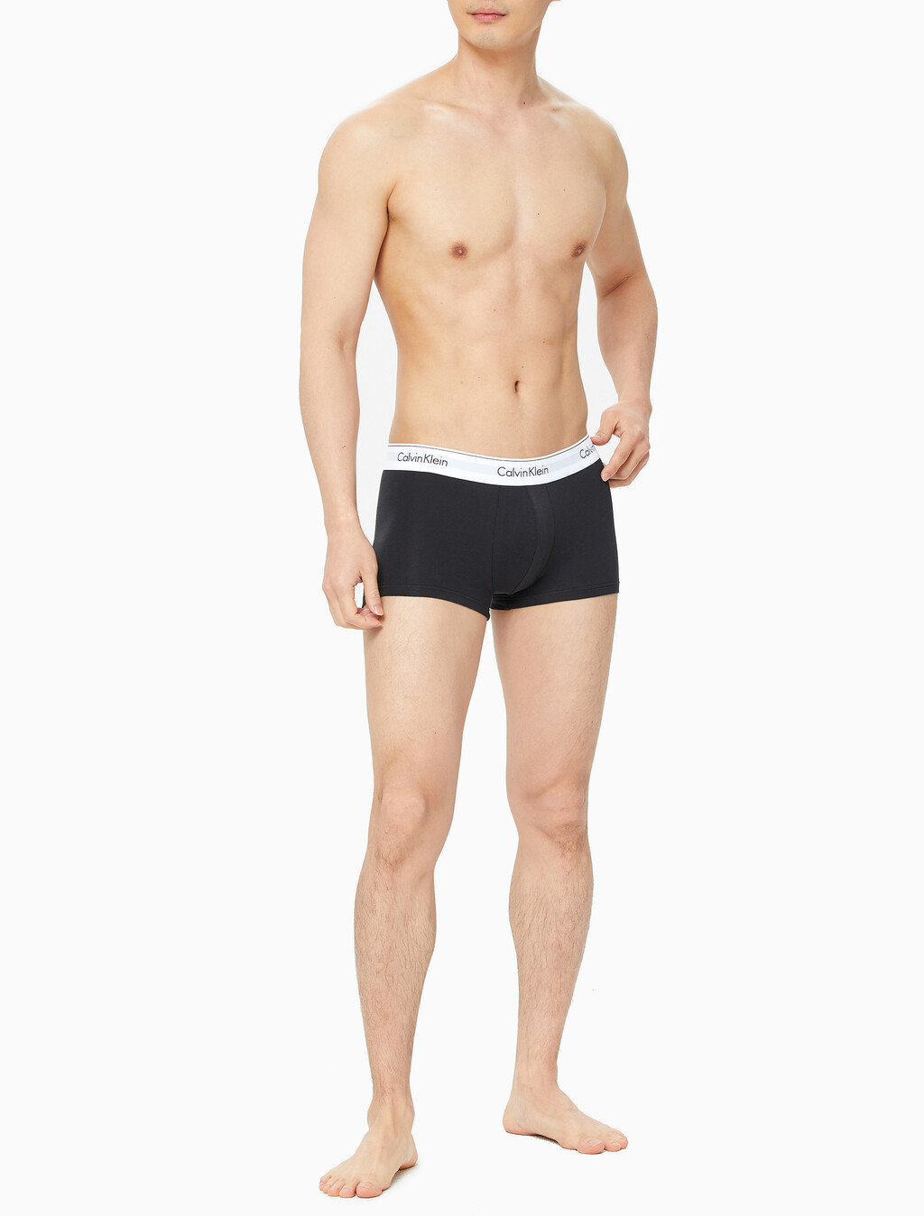 Buy 남성 모던코튼 스트레치 드로즈 2PK in color BLACK