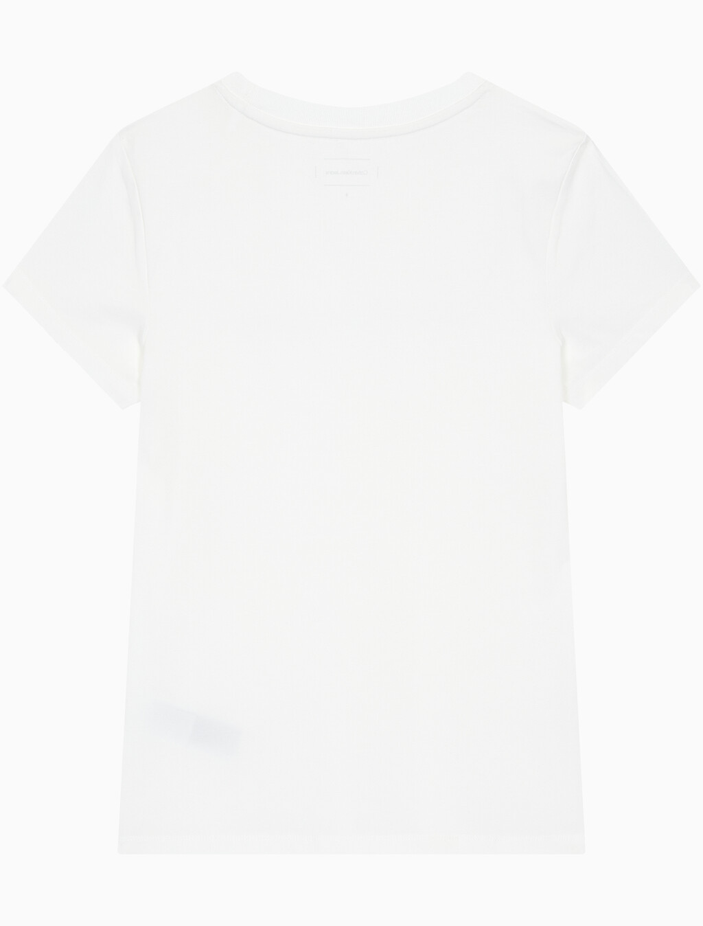 Buy 여성 슬림핏 인스티튜셔널 로고 반팔 티셔츠 in color BRIGHT WHITE