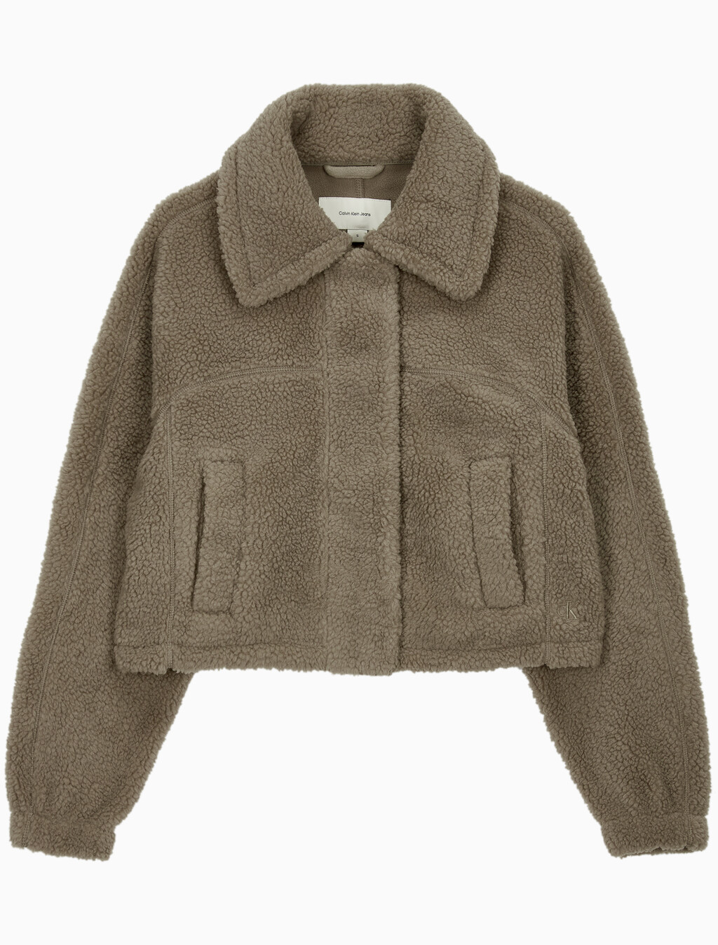 Buy 여성 서모 리지스턴스 셰르파 자켓 in color KHAKI