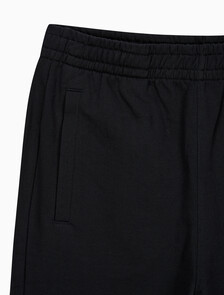 Buy 남성 스탠다드 로고 테리 조거팬츠 in color BLACK BEAUTY