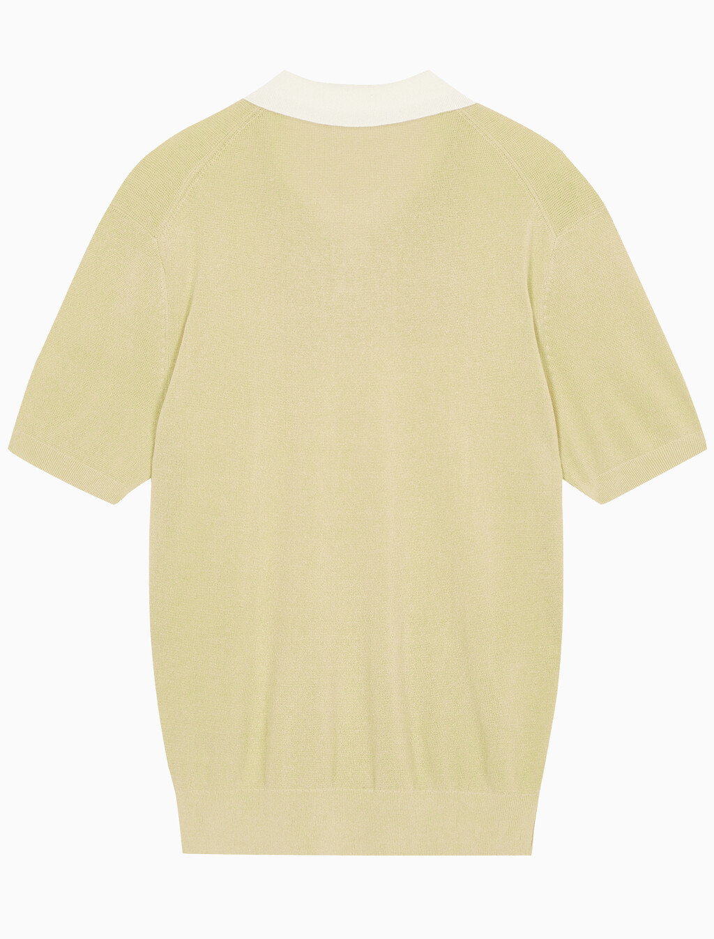 Buy 남성 로고 오픈 카라 폴로 반팔 스웨터 in color GREEN
