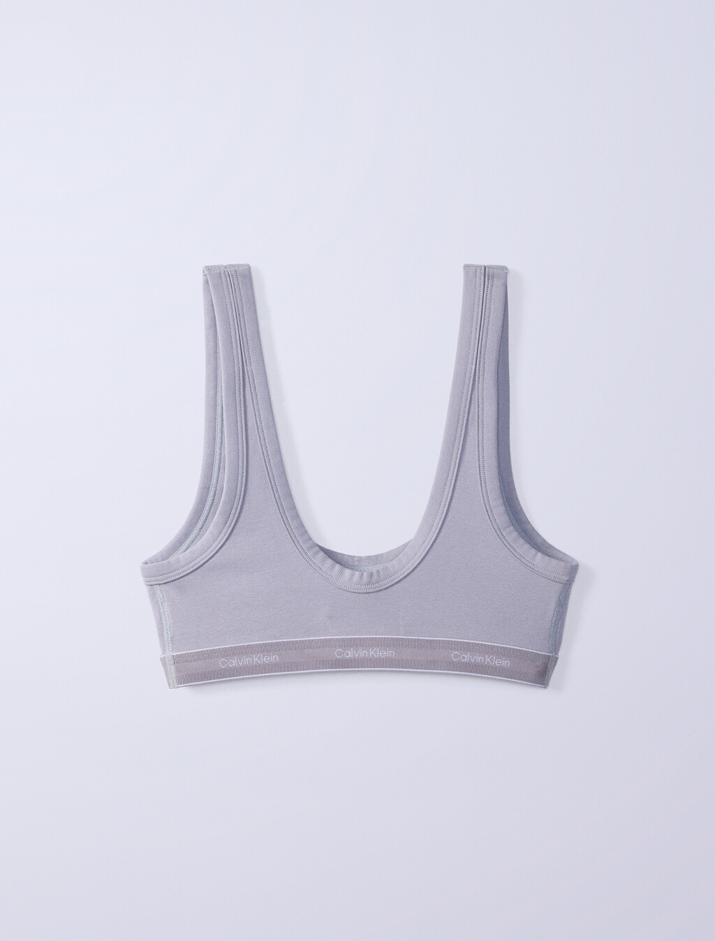 Buy Jung Kook for Calvin Klein 여성 헤리티지 코튼 AF 브라렛 in color GREY