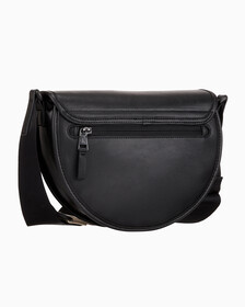 Buy 남성 CKJ 태그드 새들백 in color BLACK