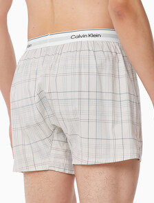 Buy 남성 코튼 포플린 박서 in color CROSSHAIR PLAID CHALK