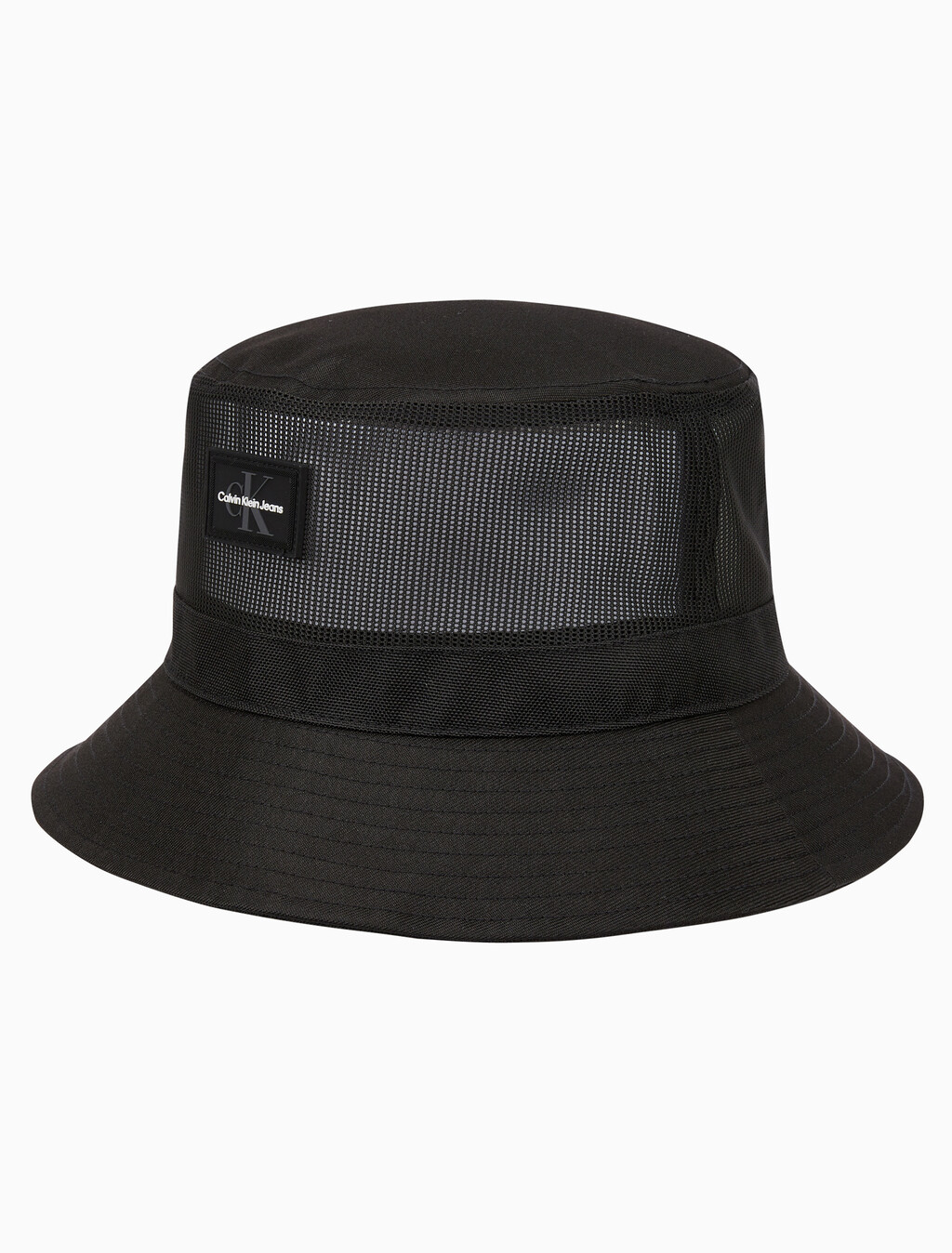 Buy 남성 CKJ 스포츠 에센셜 버킷햇 in color BLACK