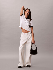 Buy 여성 캘빈클라인 링거 티 in color BRIGHT WHITE