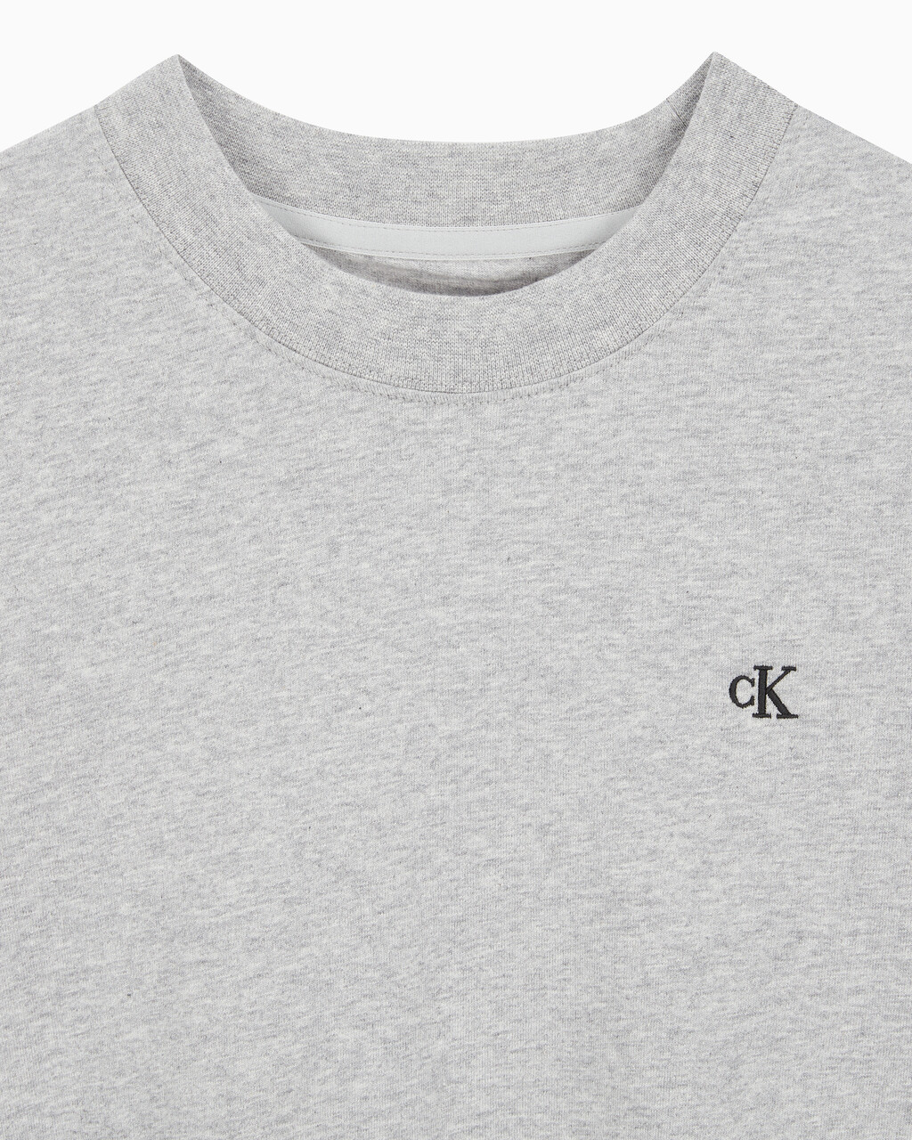 Buy 여성 릴렉스핏 아카이브 로고 크루넥 반팔 티셔츠 in color HEROIC GREY HEATHER CM1BK 08