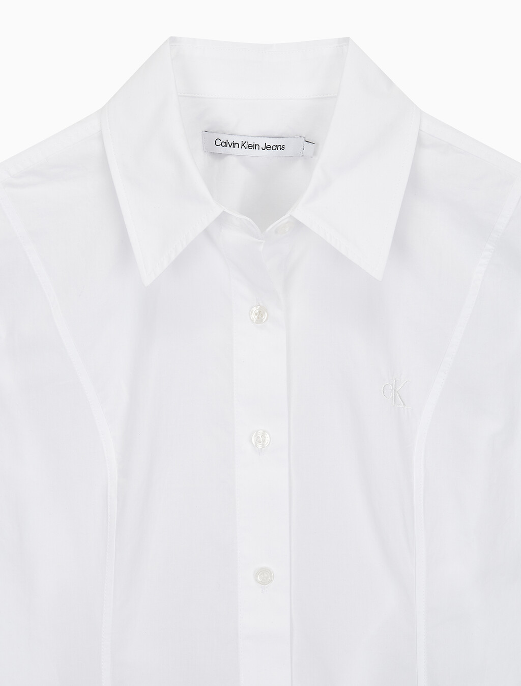 Buy 여성 롱슬리브 셔츠 드레스 in color BRIGHT WHITE