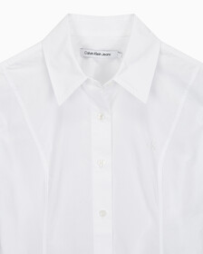Buy 여성 롱슬리브 셔츠 드레스 in color BRIGHT WHITE