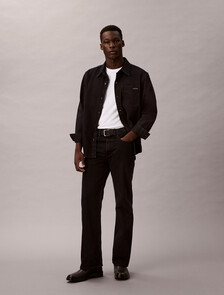 Buy 남성 블루블랙 스톤 90S 오버셔츠 in color BLUE BLACK