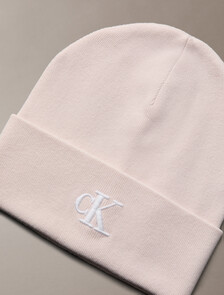 Buy 여성 CK 파인 립 비니 in color GRAY LILAC