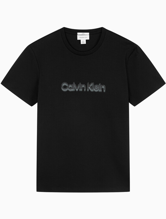 슬림핏 캘빈클라인 로고 티