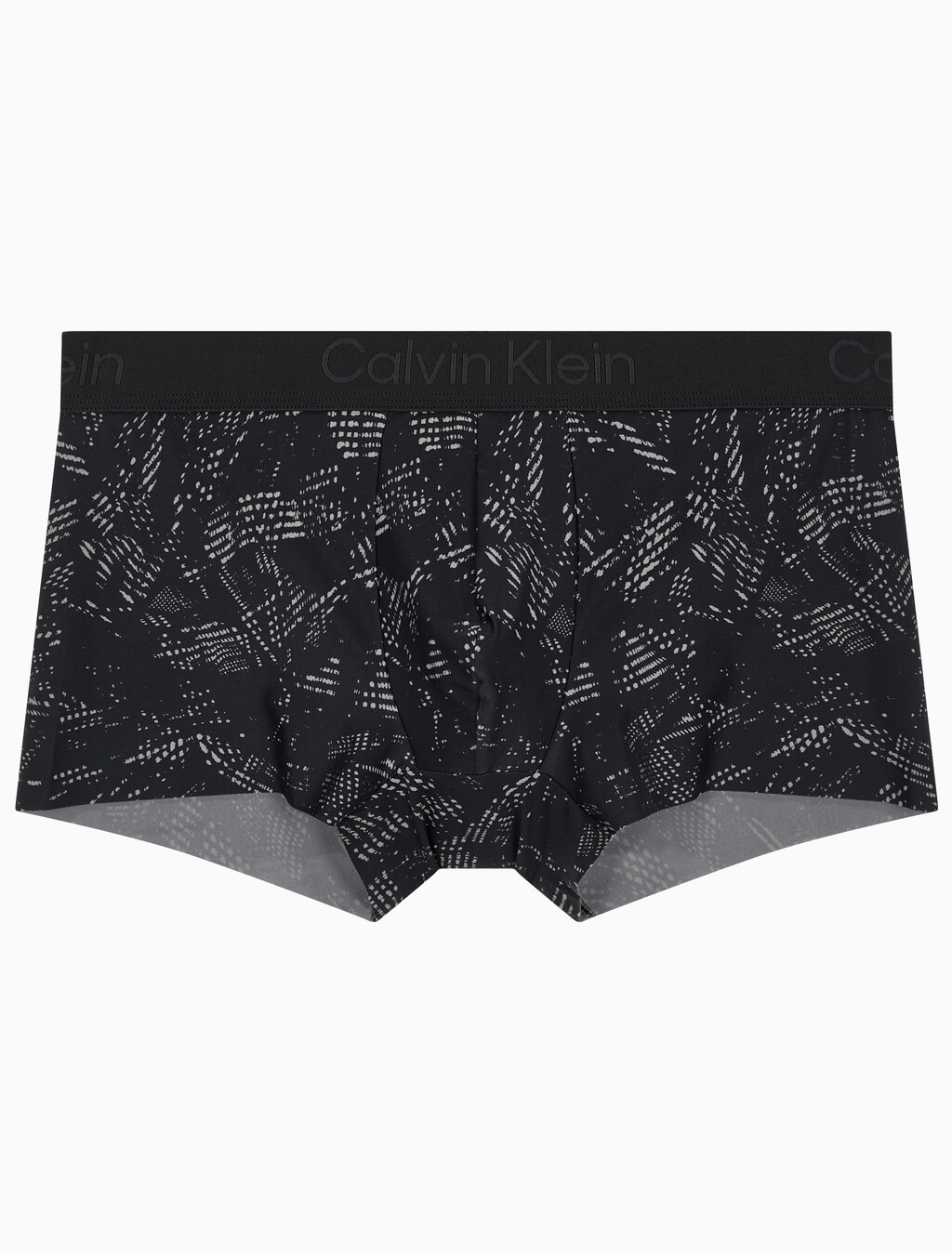 Buy 남성 CK 블랙 프린트 로우 라이즈 드로즈 in color MESH SHADOWS_BLACK