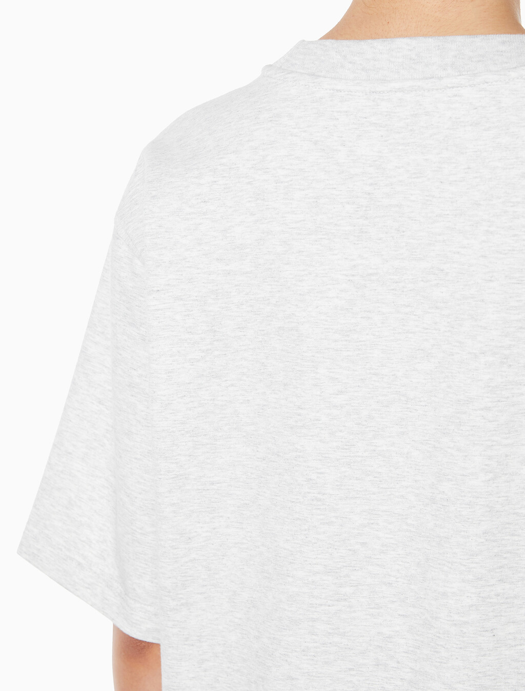 Buy 여성 쿨링 저지 릴렉스핏 반팔 티셔츠 in color LIGHT GREY HEATHER