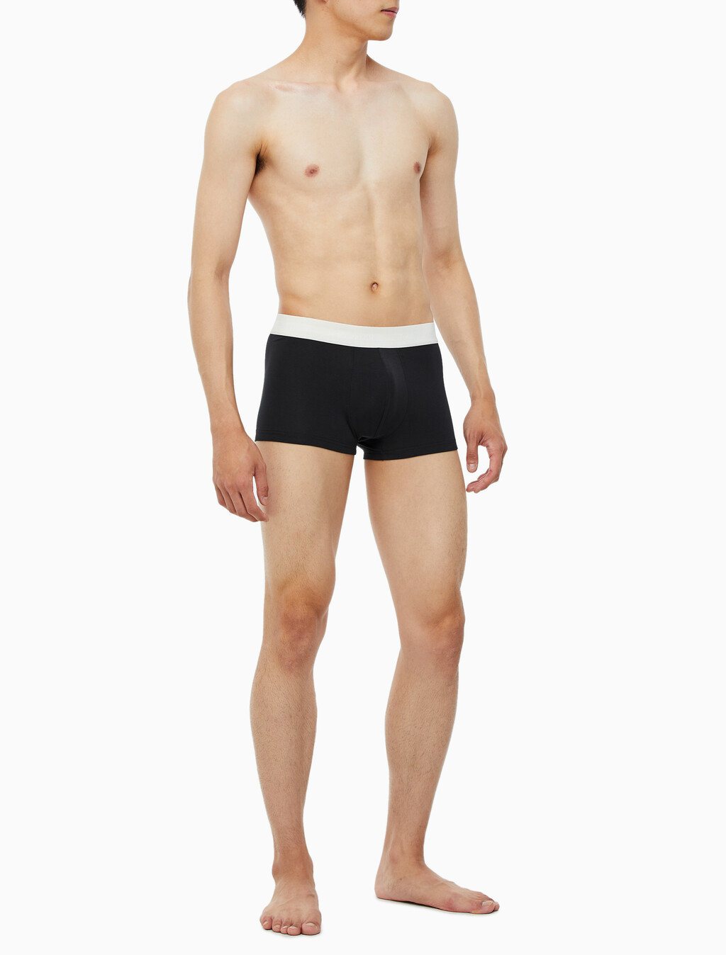 Buy 남성 EU 코튼 스트레치 3PK 로우 라이즈 드로즈 3PK in color BLACK BODIES W/ PHANTOM GREY, SPECTRUM BLUE, VAPOROUS GREY WBS
