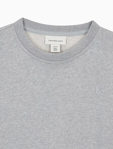 Buy 여성 아카이브 로고 프렌치테리 릴렉스핏 스웻셔츠 in color HEROIC GREY HEATHER