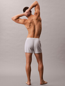 Buy 남성 CK 블랙 슬립 니트 박서 in color HARBOR MIST