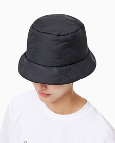 Buy 남녀공용 AOP 버킷햇 in color BLACK