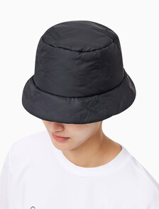 Buy 남녀공용 AOP 버킷햇 in color BLACK
