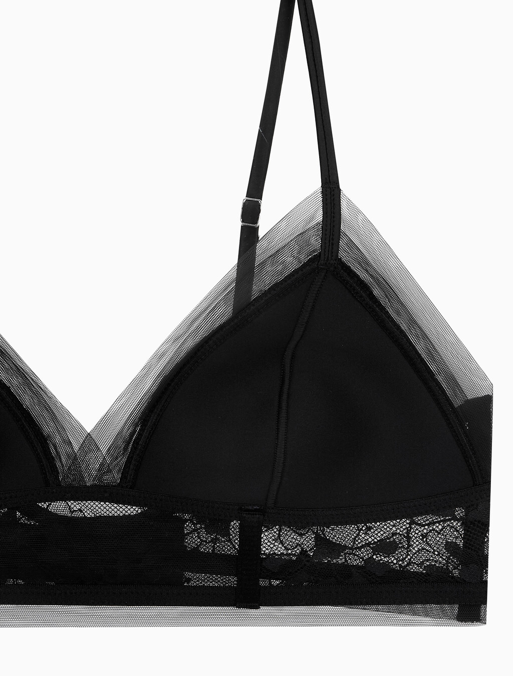 Buy 여성 CK 블랙 브라이덜 AF 트라이앵글 in color BLACK