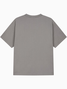 Buy 남성 릴렉스핏 바우하우스 로고 반팔 티셔츠 in color STEEPLE GRAY