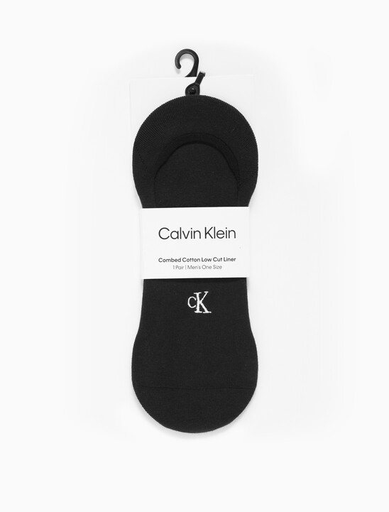 남성 콤드 코튼 로우컷 라이너 삭스 (블랙 1 PAIR)