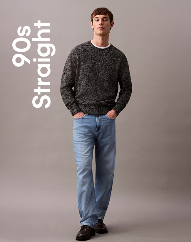 Calvin Klein Men's 90s Straight