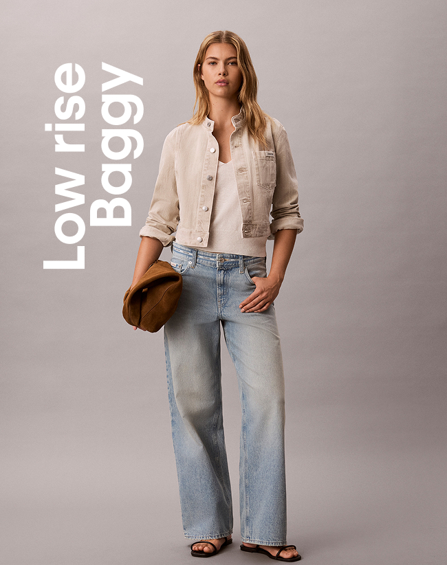 Calvin Klein Women's Low rise Baggy