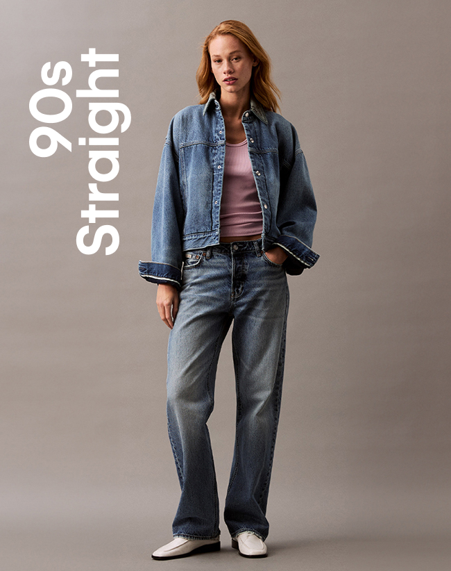 Calvin Klein Women's 90s Straight
